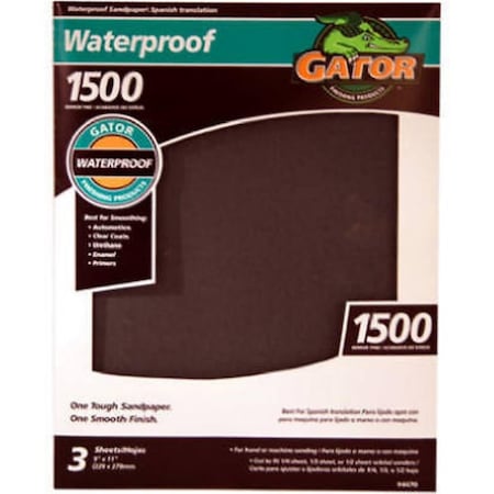 4047 5Pk 9 X 11 2K G Sandpaper